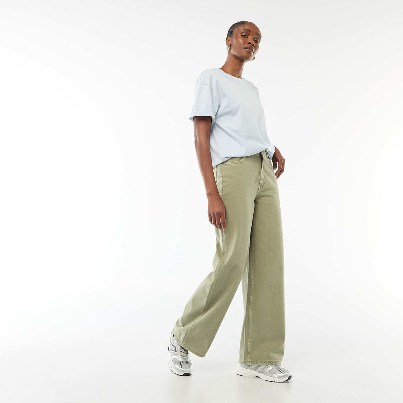 T-shirt oversize à col rond