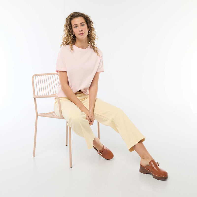 T-shirt oversize à col rond