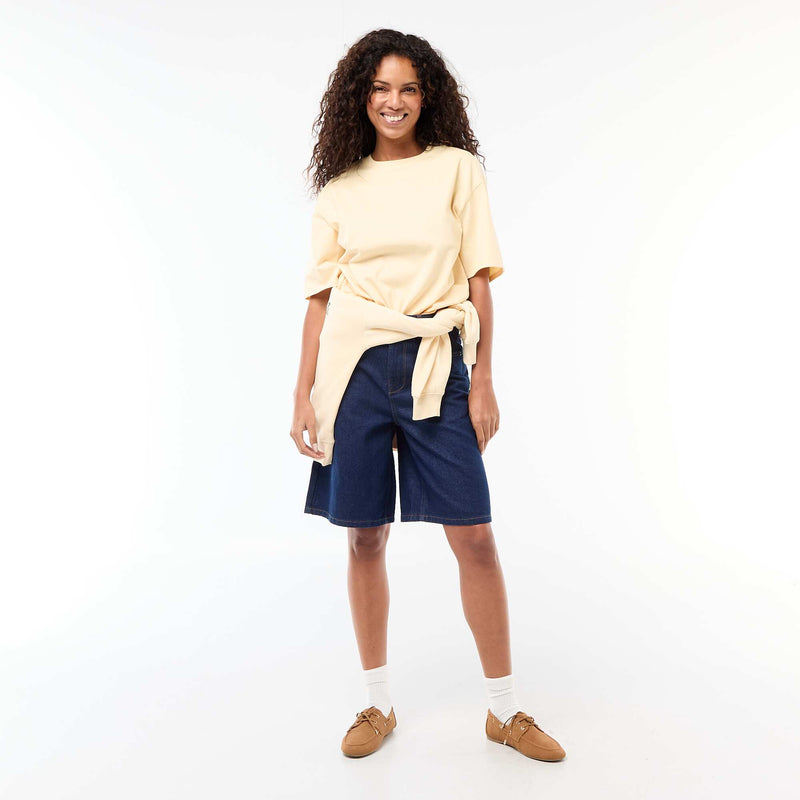 T-shirt oversize à col rond