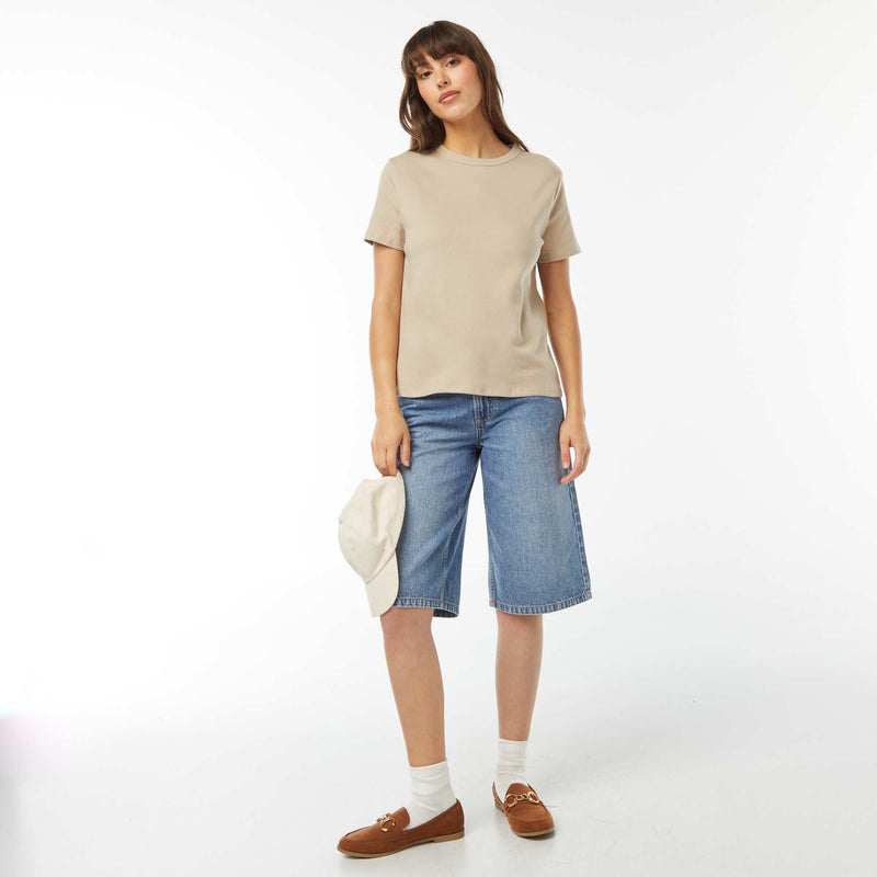 T-shirt en coton épais
