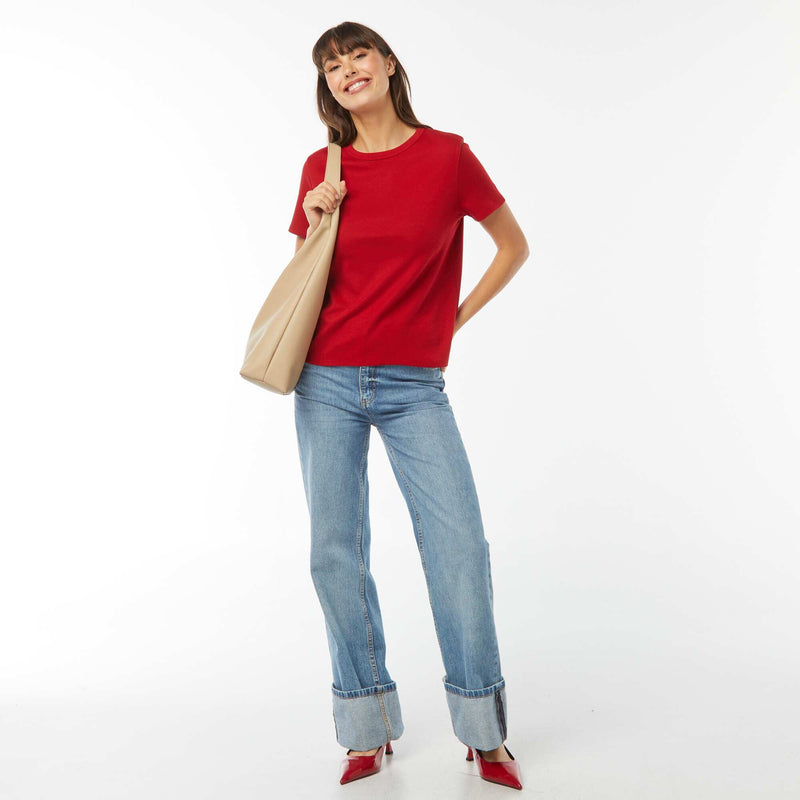 T-shirt en coton épais