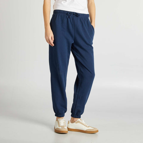 Jogging uni en molleton fin