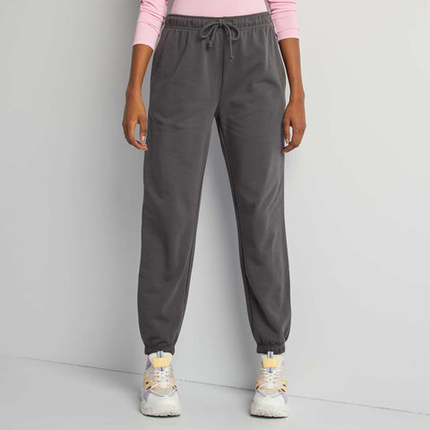 Jogging uni en molleton fin