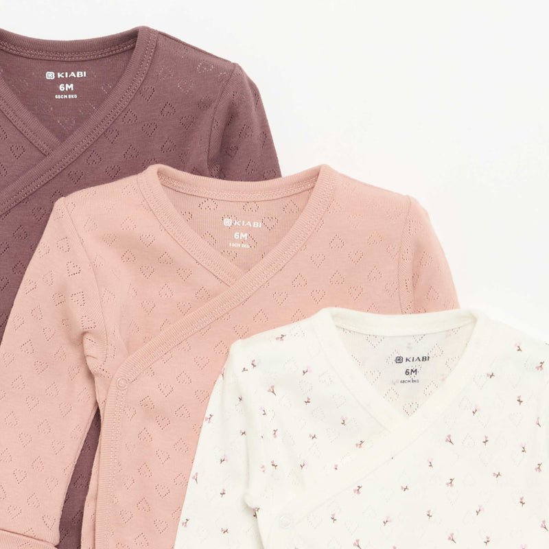 Lot de 3 bodies évolutifs