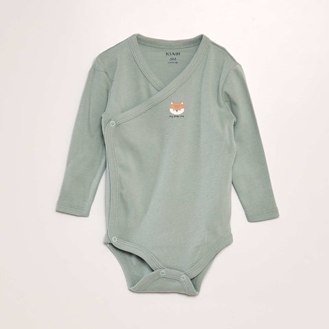 Lot de 3 bodies à forme croisées