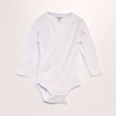 Lot de 3 bodies à forme croisées