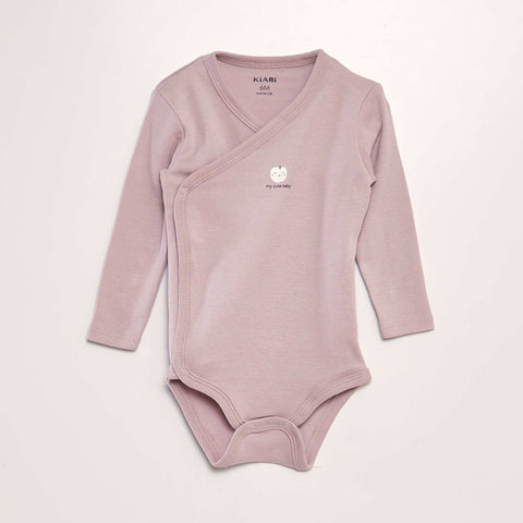 Lot de 3 bodies à forme croisées