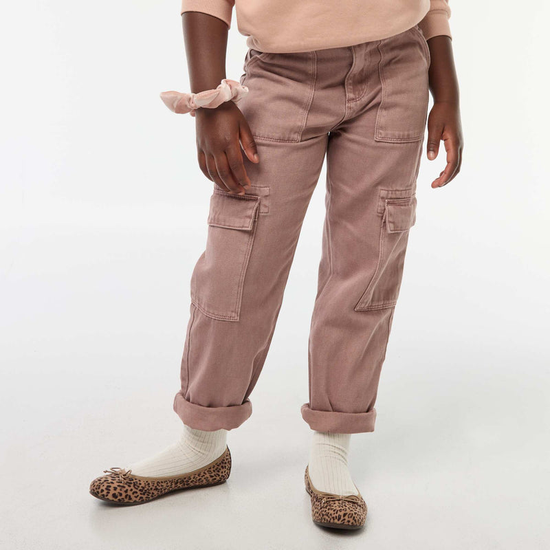 Pantalon denim multipoches