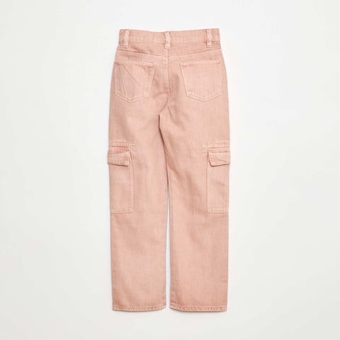 Pantalon denim multipoches