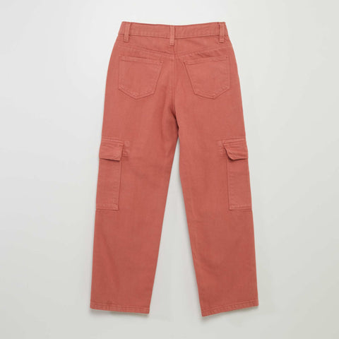 Pantalon denim multipoches