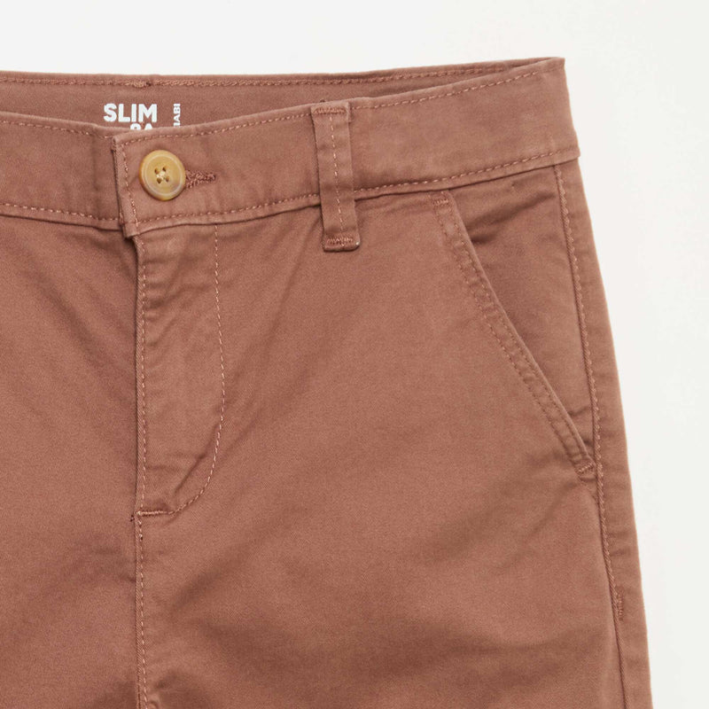 Pantalon chino slim