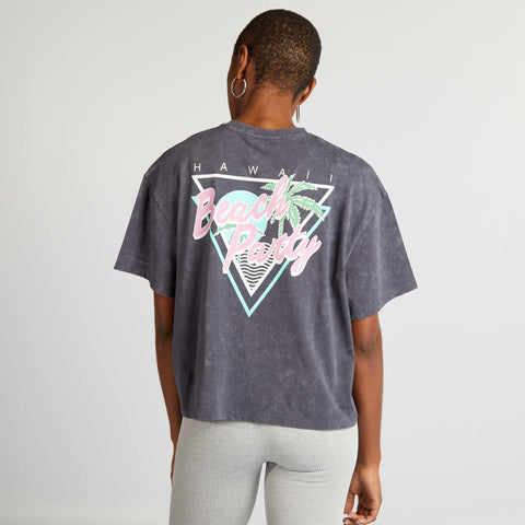 T-shirt court