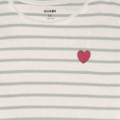 T-shirt en coton à manches longues