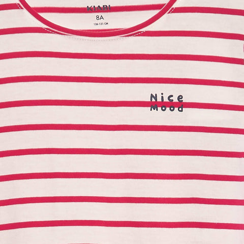 T-shirt en coton à manches longues