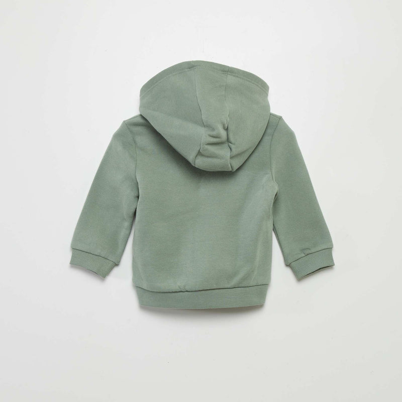 Sweat zippé à capuche