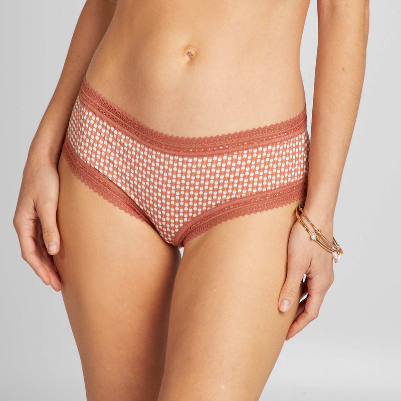 Lot de 3 shortys en microfibre imprimé