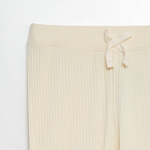 Legging côtelé