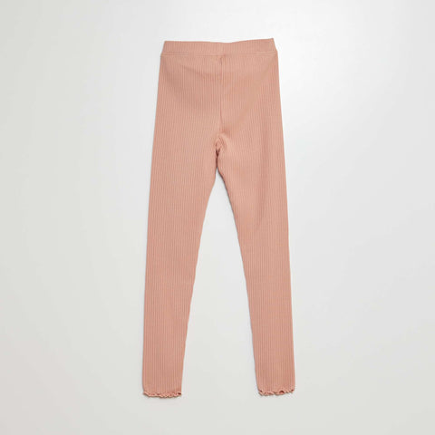 Legging côtelé