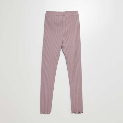 Legging côtelé