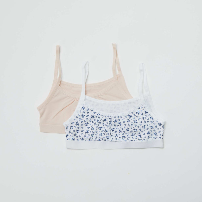 Blanc/rose