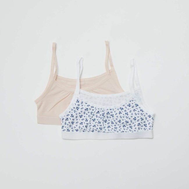 Blanc/rose
