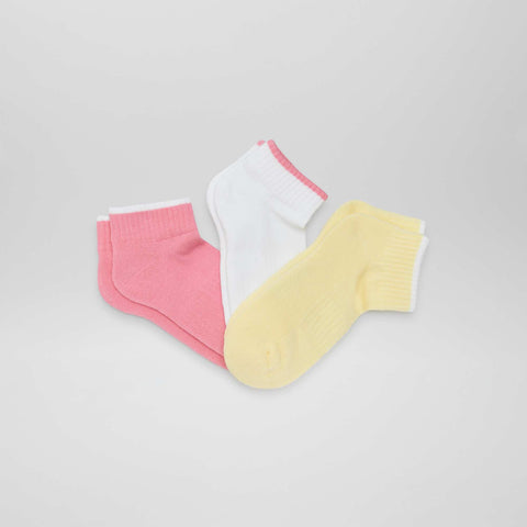 Jaune/rose/blanc