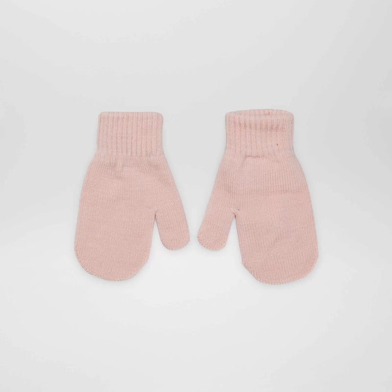 Lot de 2 paires de moufles unies