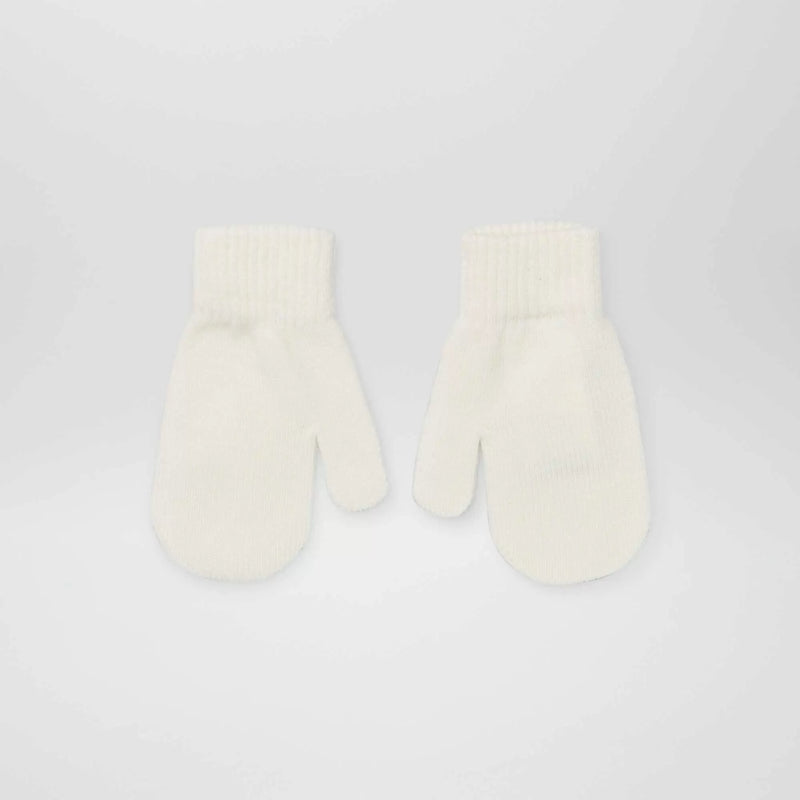 Lot de 2 paires de moufles unies
