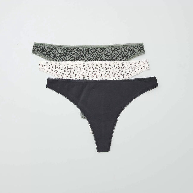 kaki/gris/noir