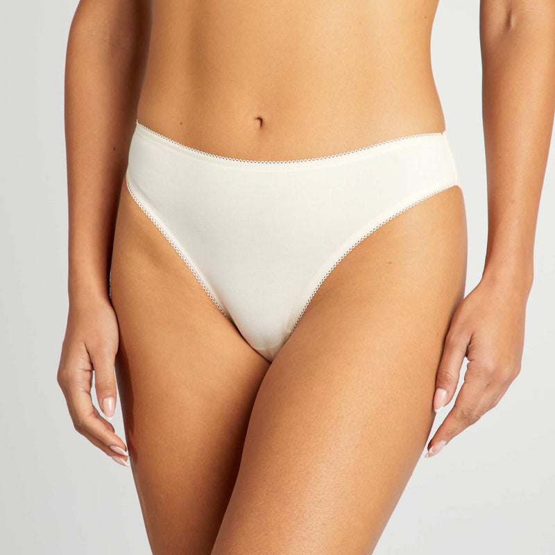Lot de 3 culottes en coton