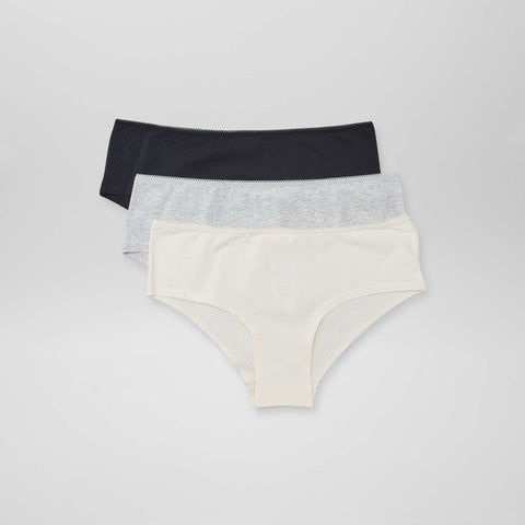 Lot de 3 shorties en coton