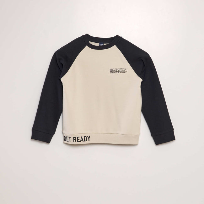 Beige/noir