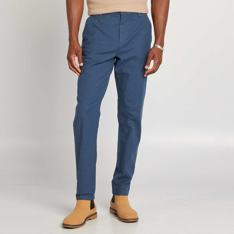 Pantalon slim chino