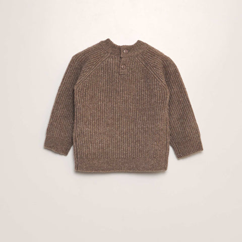 Pull en maille tricot