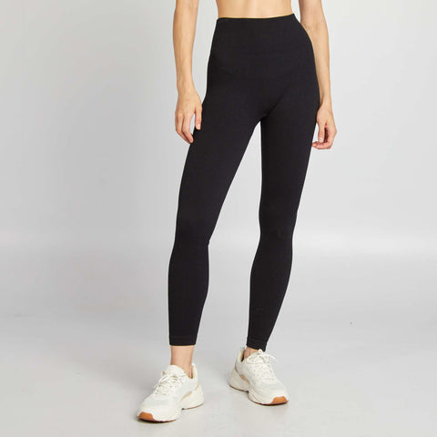 Legging côtelé sans couture