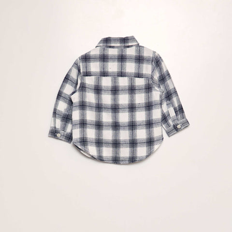 Chemise à carreaux en flanelle