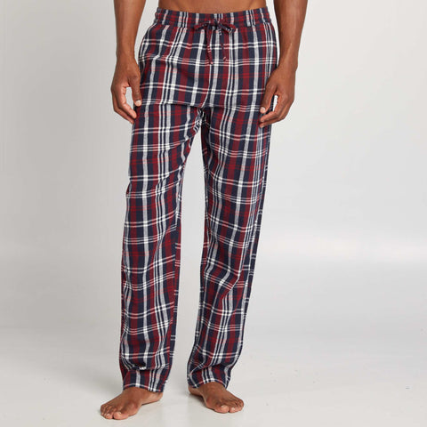 Pantalon pyjama en flanelle