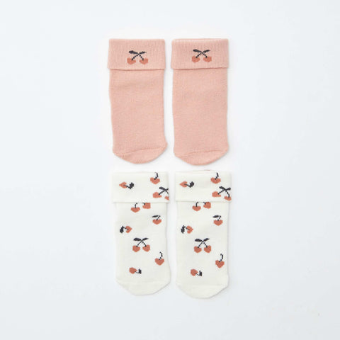 Lot de 2 paires de chaussettes naissances