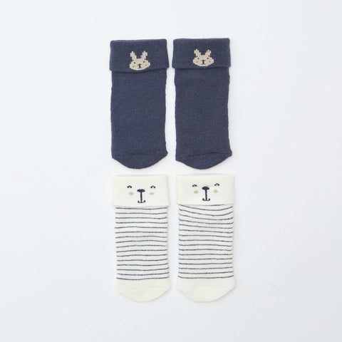 Lot de 2 paires de chaussettes naissances