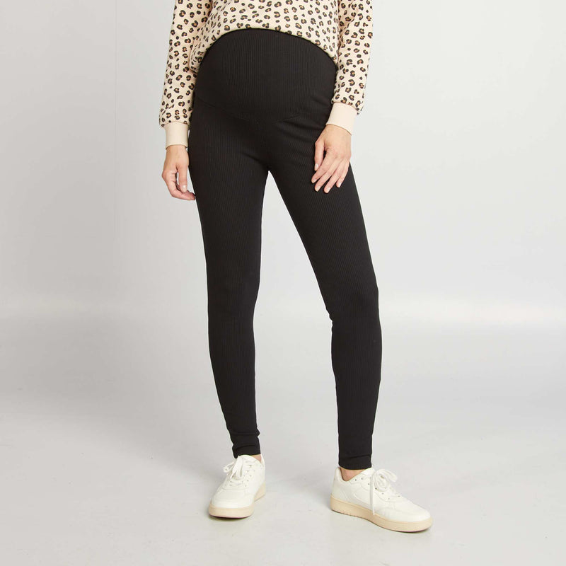 Legging côtelé de maternité