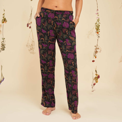 Pantalon de pyjama fleuri