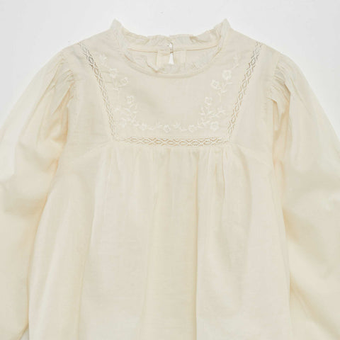 Blouse en voile de coton