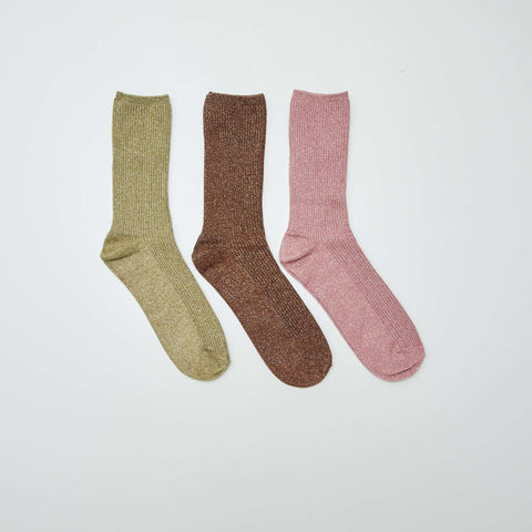 Lot de 3 paires de chaussettes fantaisies