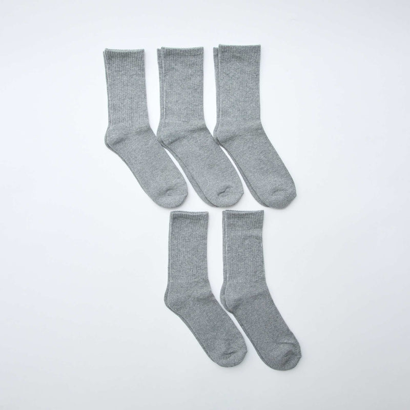 Lot de 5 paires de chaussettes hautes en maille