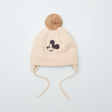 Ensemble bonnet + snood 'Mickey'