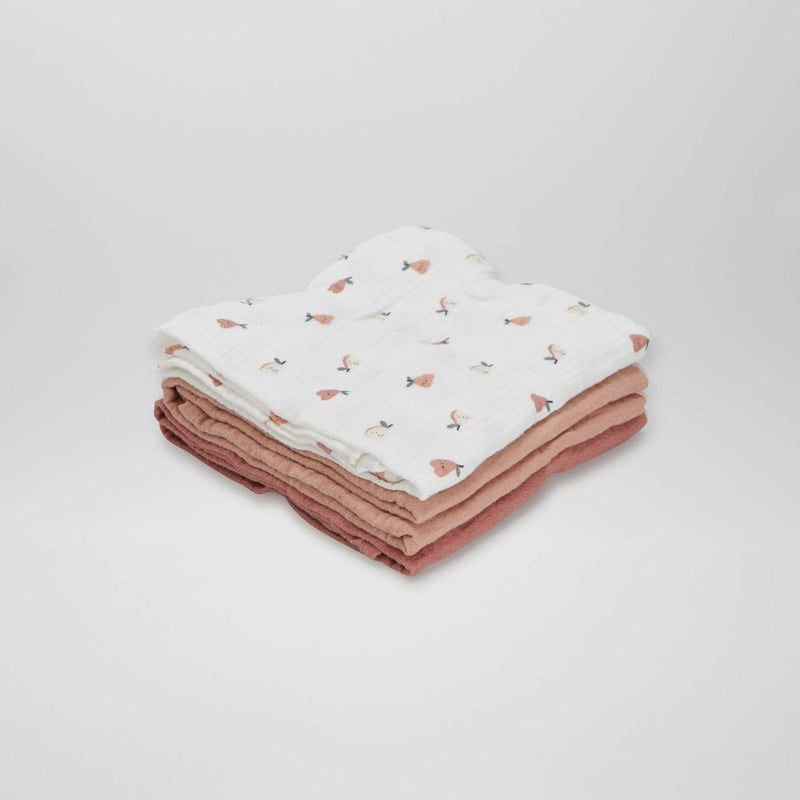 Lot de 3 langes