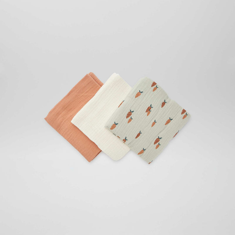 Lot de 3 langes