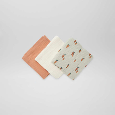 Lot de 3 langes