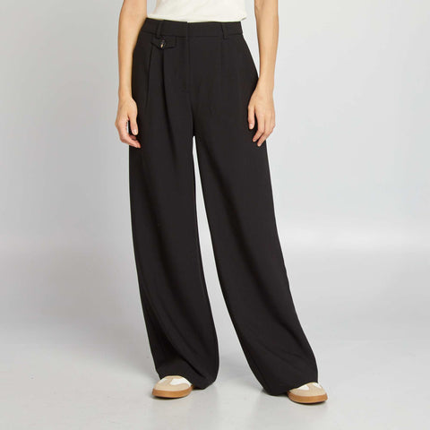 Pantalon tailleur large