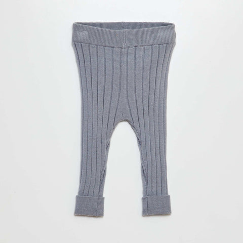 Legging côtelé + chaussettes